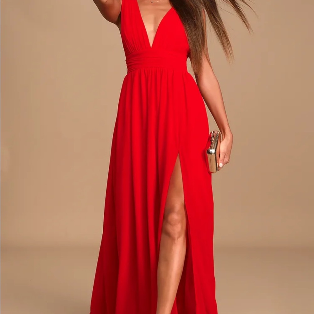 Lulus Heavenly Hues Maxi Dress